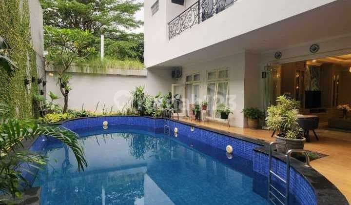 Jual Rumah Mewah With Pool di Pondok Labu Jakarta Selatan