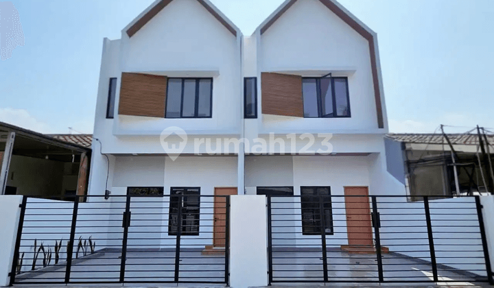 Rumah Modern Minimalis 2 Lantai di Harapan Indah Bekasi