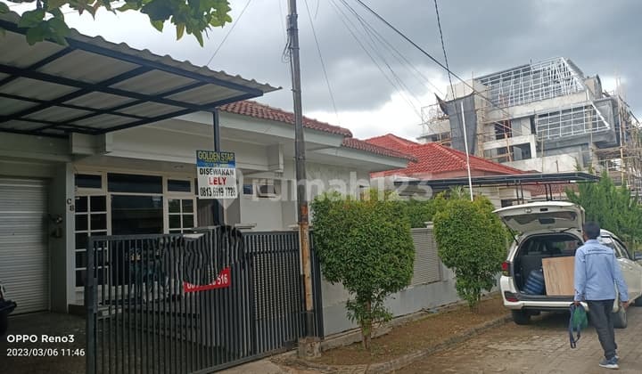 Rumah sewa lokasi perumahan kedamaian