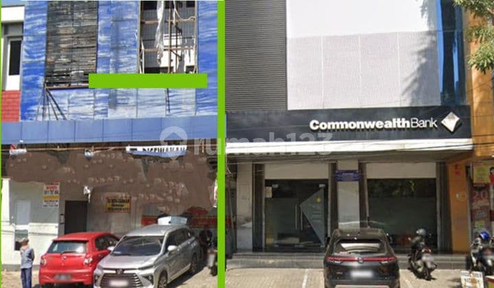 2 ruko disewakan pusat kota