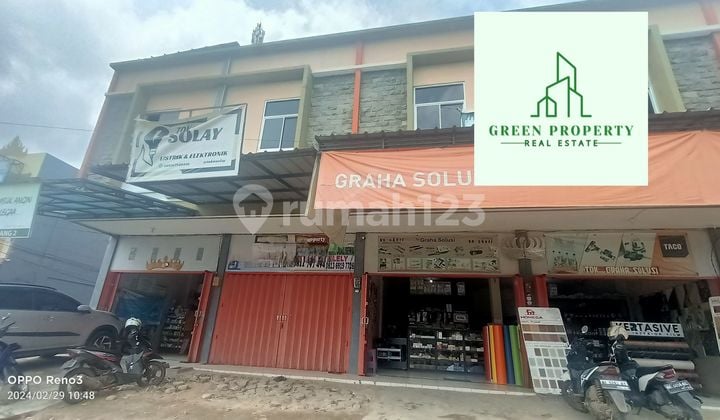 2 unit Ruko dijual dan sewa lokasi di Kemiling jalan cik Ditiro