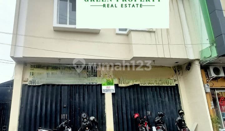 2 unit ruko disewakan di jalan gajah Mada