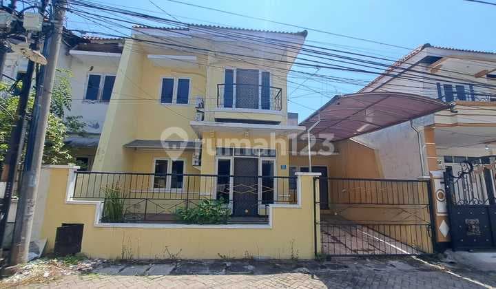 Rumah 2 LT Bagus 3Kt Semi Furnish Lebak Indah Dekat Raya Kenjeran Pakuwon City