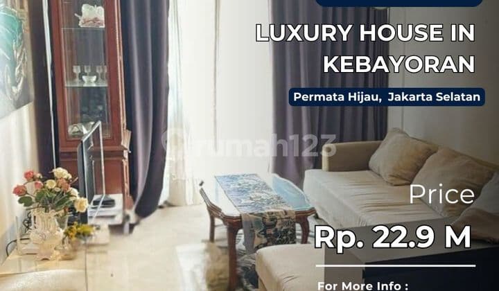 For Sale Luxury House In Kebayoran South Jakarta