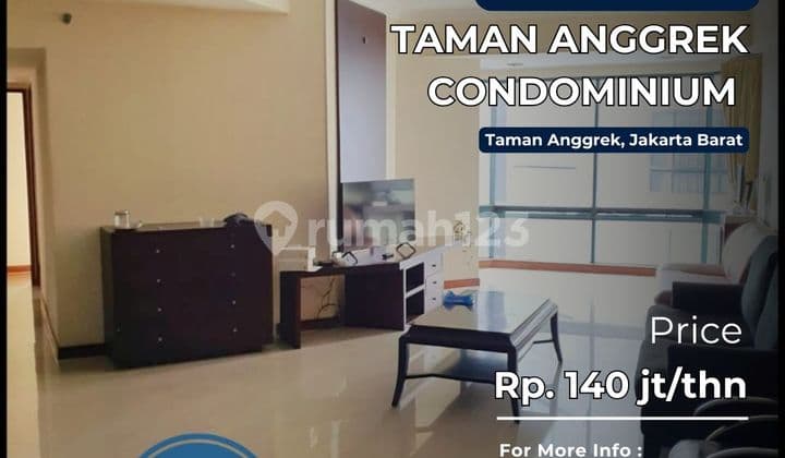 Taman Anggrek Unit 3+1BR Full Furnish Best Garden View