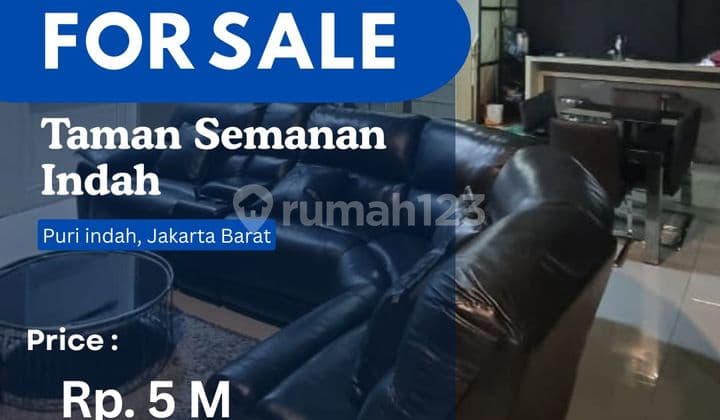 For Immediate Sale: 4-Story House in Taman Semanan Indah, Fully Furnished
