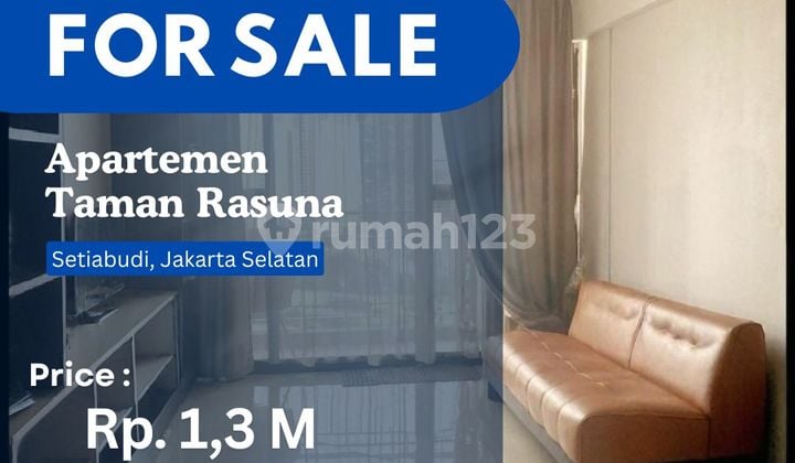 Jual Cepat Dibawah NJOP Taman Rasuna Unit 3+1Br Best City View