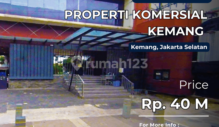 Dijual Properti Komersial Kemang Cocok Untuk Bisnis Atau Retail