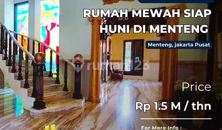 Disewa Rumah Mewah Siap Huni Di Menteng Full Renov Dan Furnish