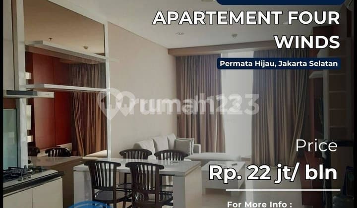 Four Winds Apt. 2BR+Study Full Furnish Best City View