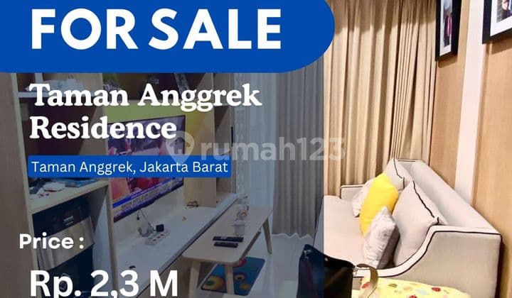 Dijual Cepat 3BR City View TURUN HARGA Taman Anggrek Residence