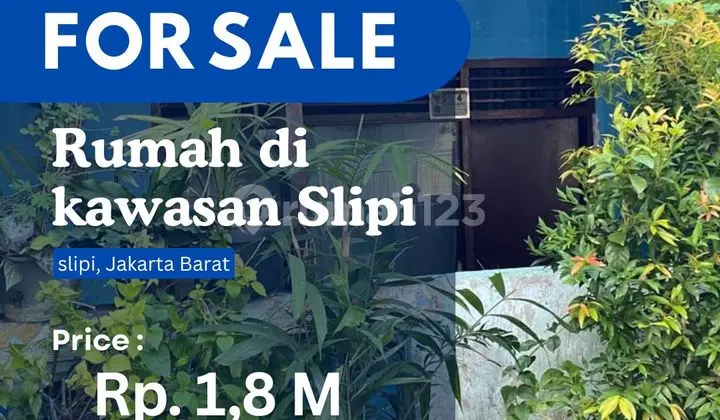 For Sale: House in Slipi, West Jakarta Near Tanah Abang