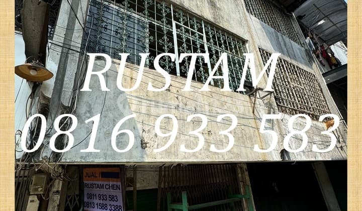 For Sale Ruko Kh. Mansyur Jembatan Lima Harga Termurah