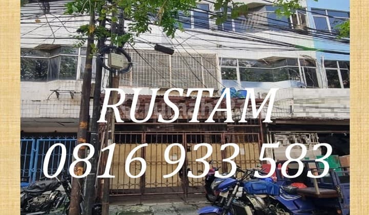 Dijual Ruko Pangeran Jayakarta Hadap Jalan Harga Nego
