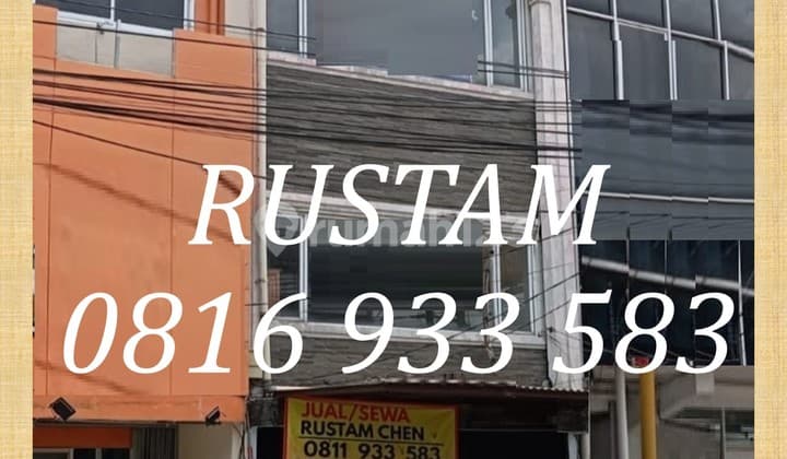 Sewa Ruko Biak Cideng Harga Murah Lokasi Hadap Jalan