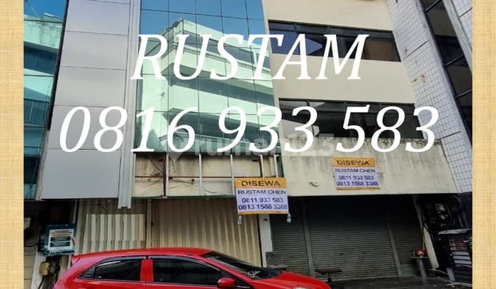 Disewakan Ruko Cikini Lokasi Strategis Bagus untuk Usaha