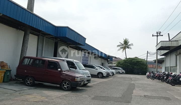Gudang Sewa Cibinong Lb=1.800 M2 Akses Kontainer Siap Pakai