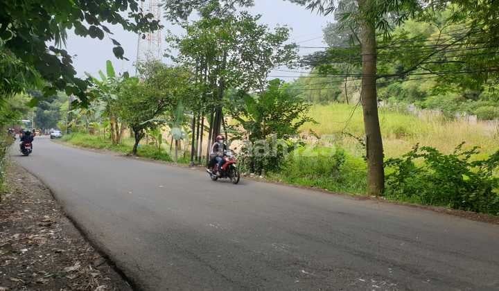 Disewakan Tanah Kavling di Pinggir Jalan Utama Bukit Sentul