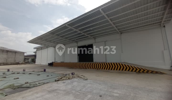 Gudang Baru 1.104 M2 Citereup Jagorawi Siap Pakai