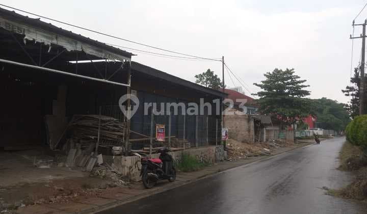 tanah cilenggang berikut ada bangunan nya samping BPJS ketenagakerjaan bsd,alivia,tasya