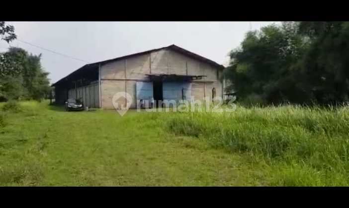 tanah dan gudang di jl raya cileungsi,win owr