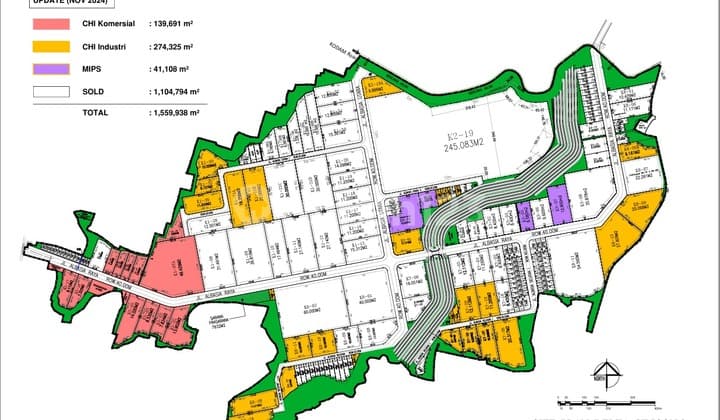 DIJUAL KAVLING INDUSTRI DI DELTA SILICON 8 ,CIKARANG BEKASI