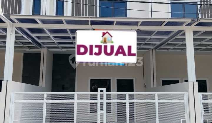 Dijual Rumah 2 Lantai Model Scandinavian di Pesona Anggrek Harapan. Kel. Harapan Jaya - Bekasi Utara