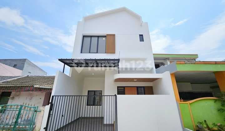 JUAL CEPAT PONDOK UNGU PERMAI Rumah Modern Minimalis 2 Lantai Pondok Ungu Permai