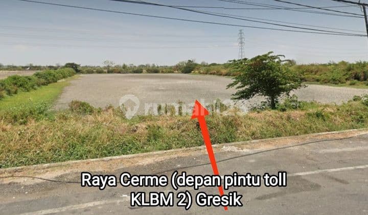 DIJUAL TANAH ZONA INDUSTRI DI RAYA CERME - GRESIK