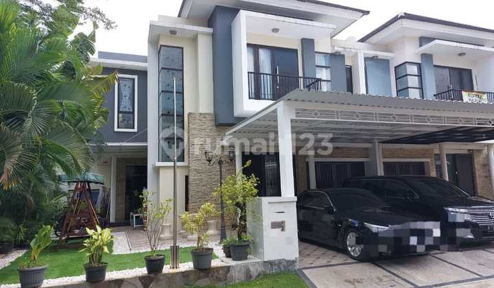 Rumah Hoek Furnished Di Asera One South Kota Harapan Indah Bekasi