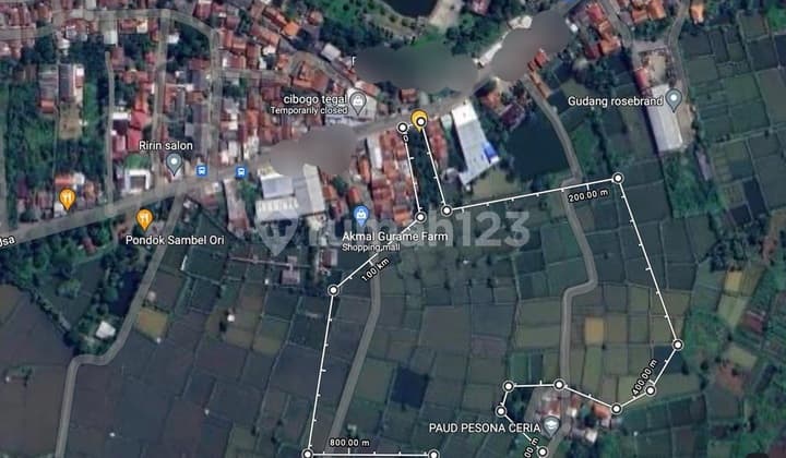 Residential Zone Land in Ciseeng, Bogor Regency