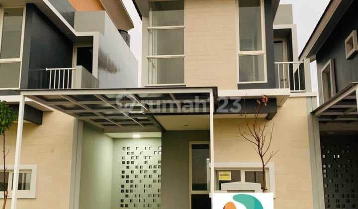Rumah 2 Lantai Siap Huni di Cluster Lavesh Harapan Indah 2