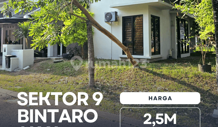 Rumah 2 Lantai Hoek Bintaro Sektor.9