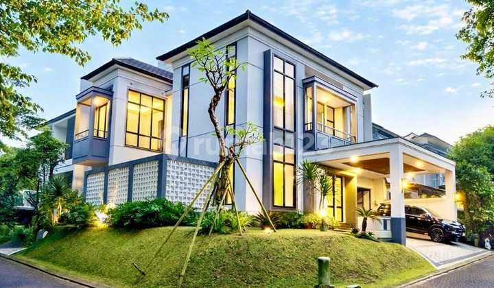 Rumah Baru 2 Lantai Hook Siap Huni di Latinos BSD City