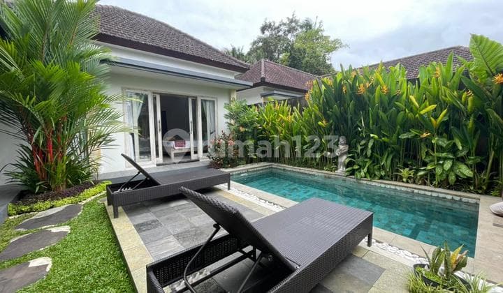 For Rent 2 Br Cozy Minimalist Villa In Ubud
