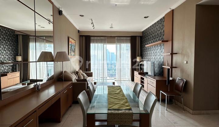 Apartment for Sale in Senayan Residence, 2 Bedrooms, Furnished, Good Condition