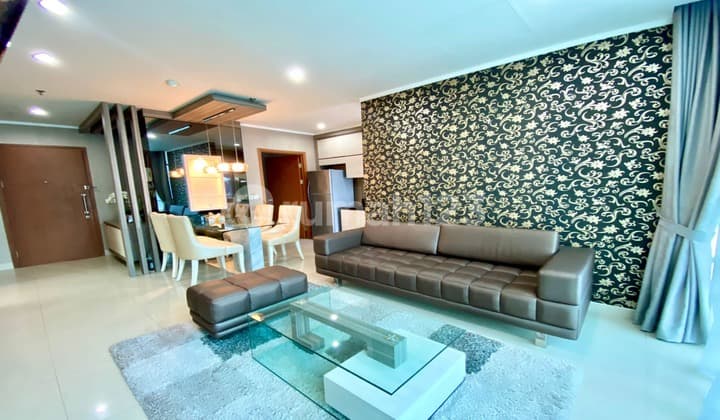 For Sale Sahid Sudirman Apartment 2BR Furnished Newly Renovated