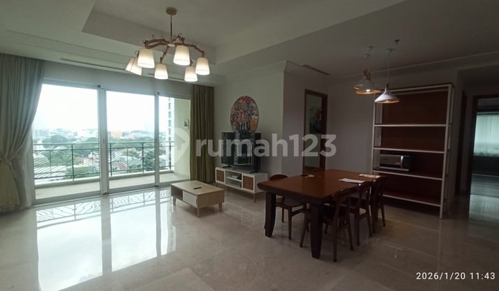 For Rent: The Pakubuwono Residence Apartment, 2 Bedrooms, Furnished, Good Condition