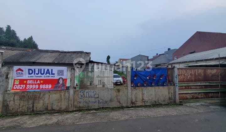 Dijual tanah komersil cocok untuk cluster di Jagakarsa