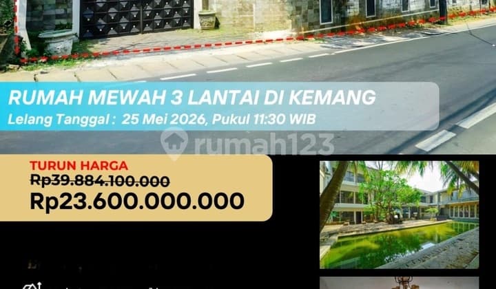 Selling Auction Property in Kemang, South Jakarta at Below Market Price