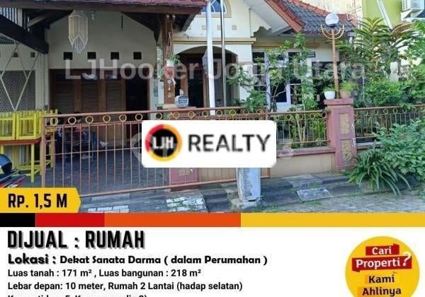 Rumah dalam perumahan di maguwoharjo Yogyakarta