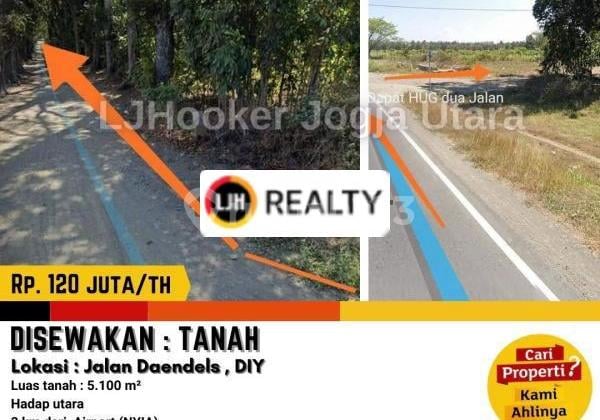 Tanah Luas di Dekat Bandara Nyia Yogyakarta