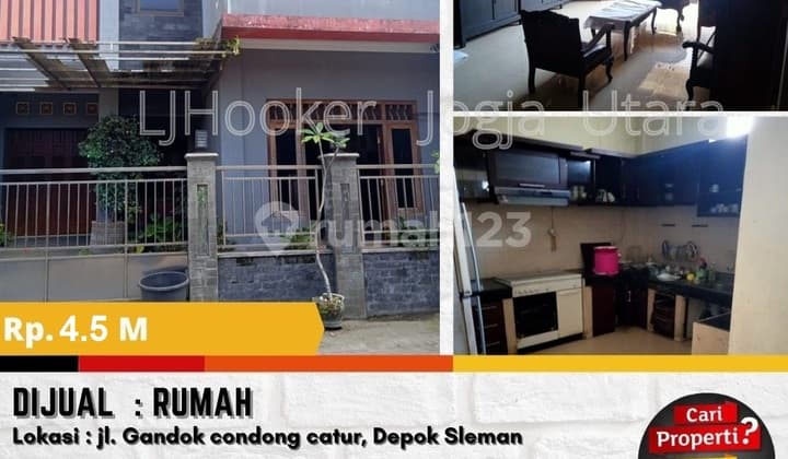 Rumah 3 Lantai di Condong Catur Yogyakarta