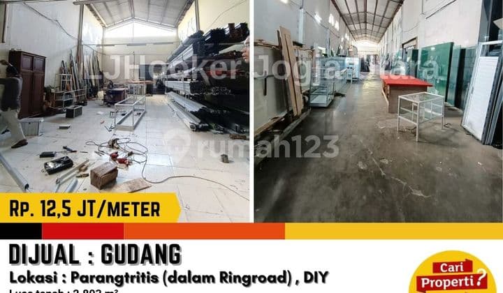 Gudang Luas Dalam Ringroad Jalan Parangtritis Yogyakarta