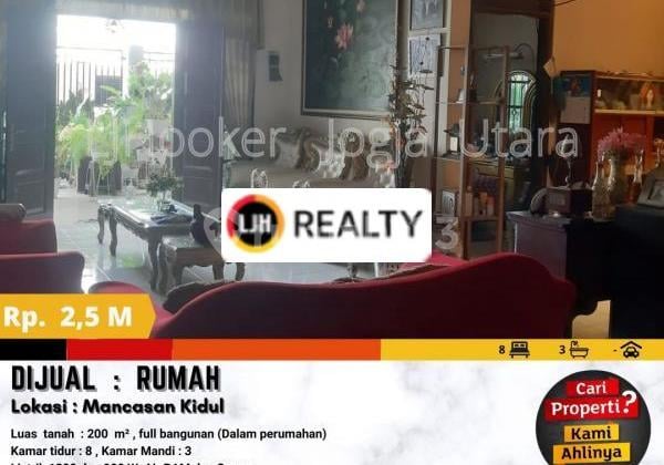Rumah Asri 2 Lantai Dalam Perumahan di Mancasan Kidul Yogyakarta