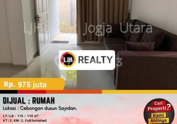 Minimalist Fully Furnished House in Cebongan Mlati Yogyakarta