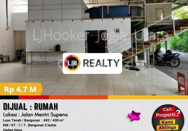 Gudang Bekas Pabrik Rajut di Jalan Menteri Supeno Yogyakarta