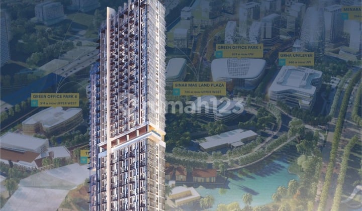 Apartemen Upper West Premium Bsd Akase Strategis