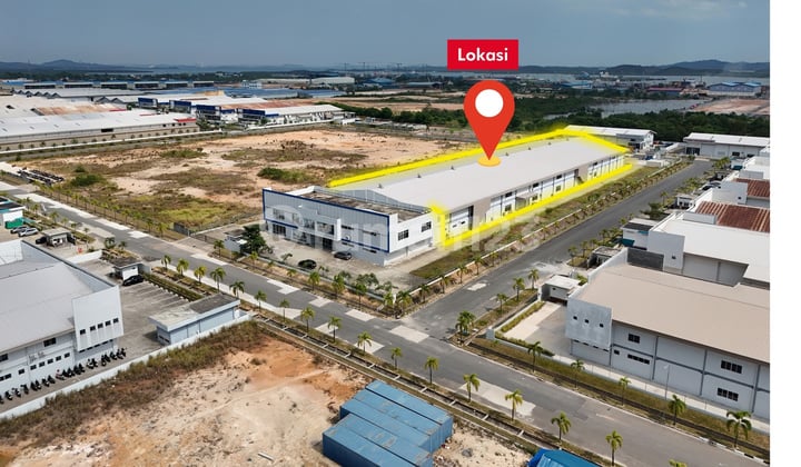 Workshop for Rent 6200 M2 in Horizon Industrial Sagulung Batam