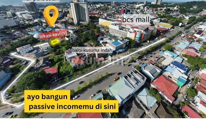 Kavling Mesin Uang Sebelah Mall BCS Penuin 400 m² HGB
